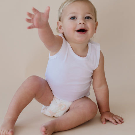 Baby Cotton Singlet 3 Pack