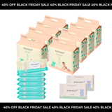 Black Friday Nappies & Wipes 1 Month Supply Pack