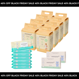Black Friday Nappies & Wipes 1 Month Supply Pack