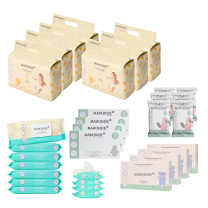Marquise Hypoallergenic Nappies & Wipes Deluxe Bundle