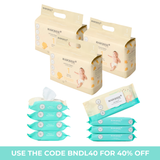 Marquise Hypoallergenic Nappies & Wipes Starter Bundle