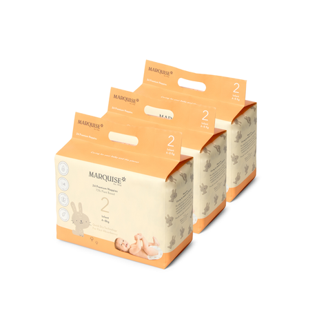 Marquise Hypoallergenic Nappies 3 packs