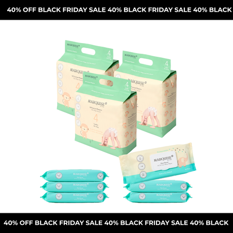 Black Friday Sale Nappies & Wipes Starter Bundle