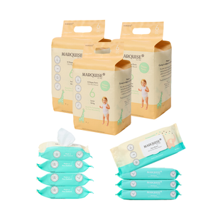 Marquise Hypoallergenic Nappies & Wipes Starter Bundle