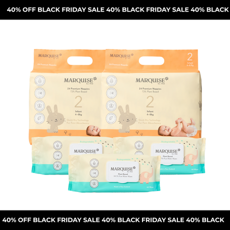 Black Friday Sale Nappies & Wipes Starter Pack
