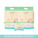 Marquise Hypoallergenic Nappies & Wipes Starter Pack