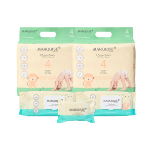 Marquise Hypoallergenic Nappies & Wipes Starter Pack