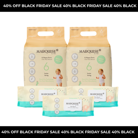 Black Friday Sale Nappies & Wipes Starter Pack