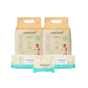 Marquise Hypoallergenic Nappies & Wipes Starter Pack