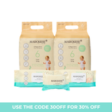 Marquise Hypoallergenic Nappies & Wipes Starter Pack