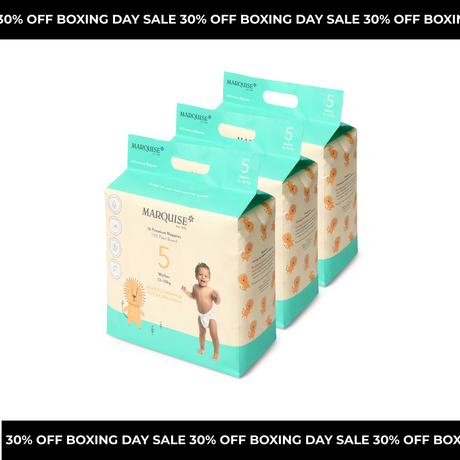 Boxing Day Marquise Hypoallergenic Nappies