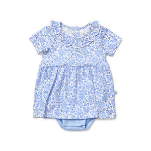 Perfect Posie Frill Neck Bodysuit Dress