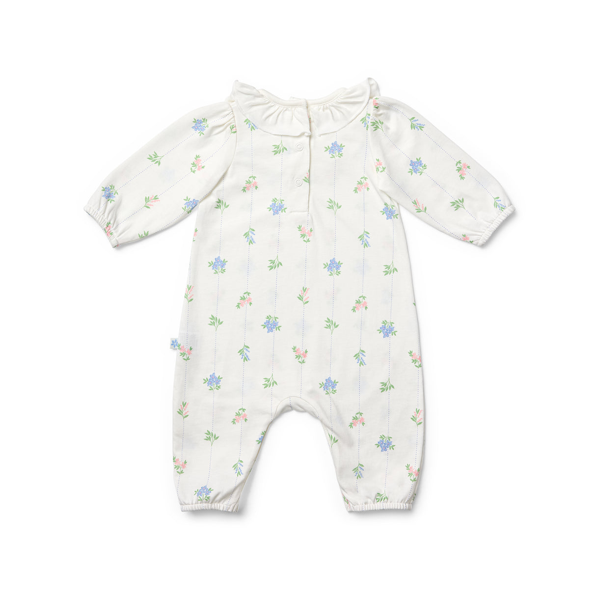 Perfect Posie Frill Neck Long Sleeve Onesie