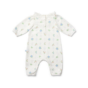 Perfect Posie Frill Neck Long Sleeve Onesie
