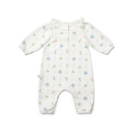 Perfect Posie Frill Neck Long Sleeve Onesie