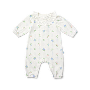 Perfect Posie Frill Neck Long Sleeve Onesie