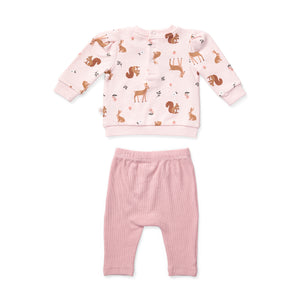 Meadows Fleece Jumper & Rib Legging Set