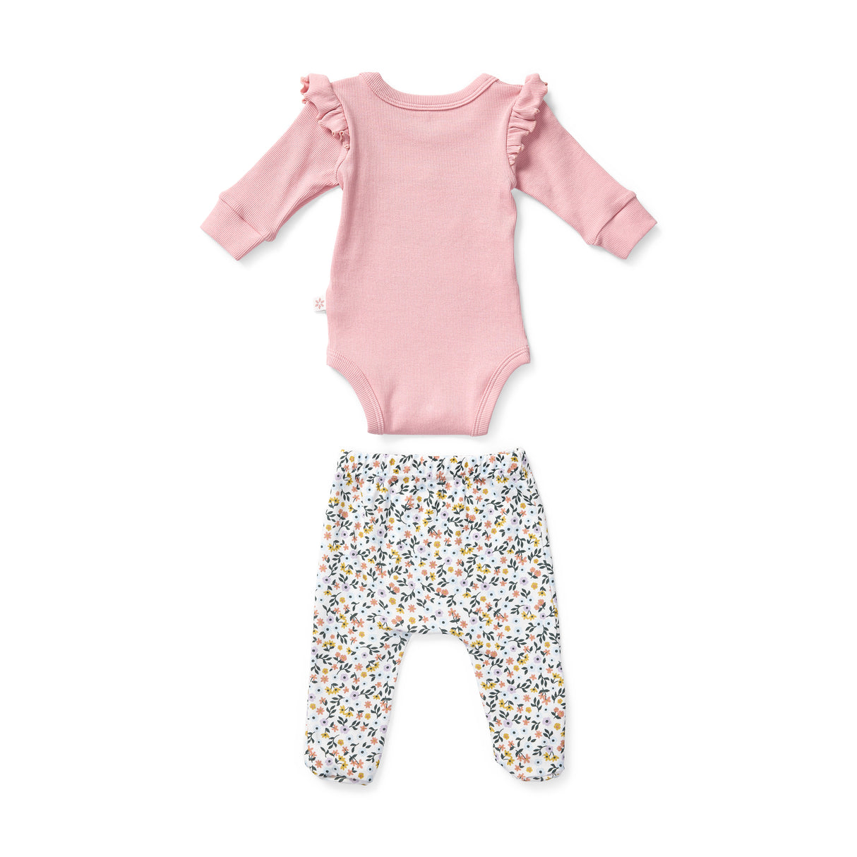 Meadows Frill Bodysuit & Footed Legging Set