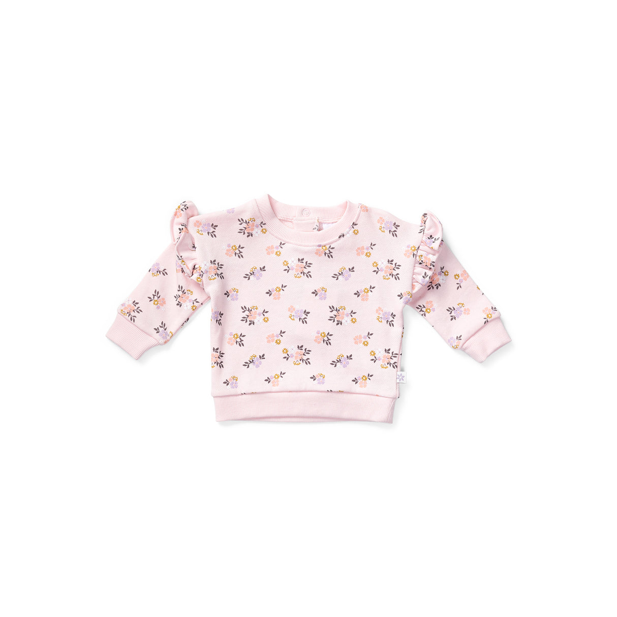 Floral Hearts Frill Jumper & Rib Legging Set