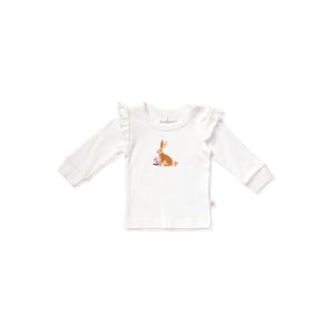 Meadows Frill top & Fleece Pant Set