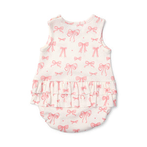 Little Bows Ruffle Bodysuit