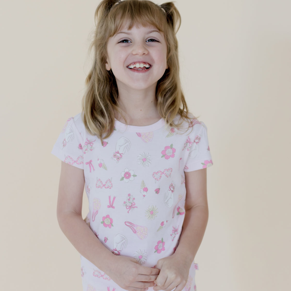 Garden Party Short Sleeve Pyjama Set