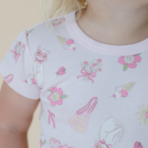 Garden Party Short Sleeve Pyjama Set