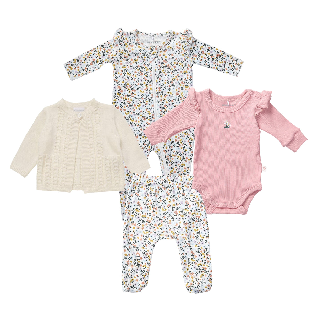 Baby Girls Meadows & Knitwear Bundle