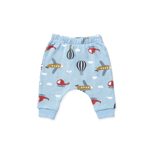 Take Flight Henley Top & Fleece Pant Set
