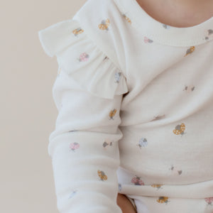 Ladybug Frill Bodysuit