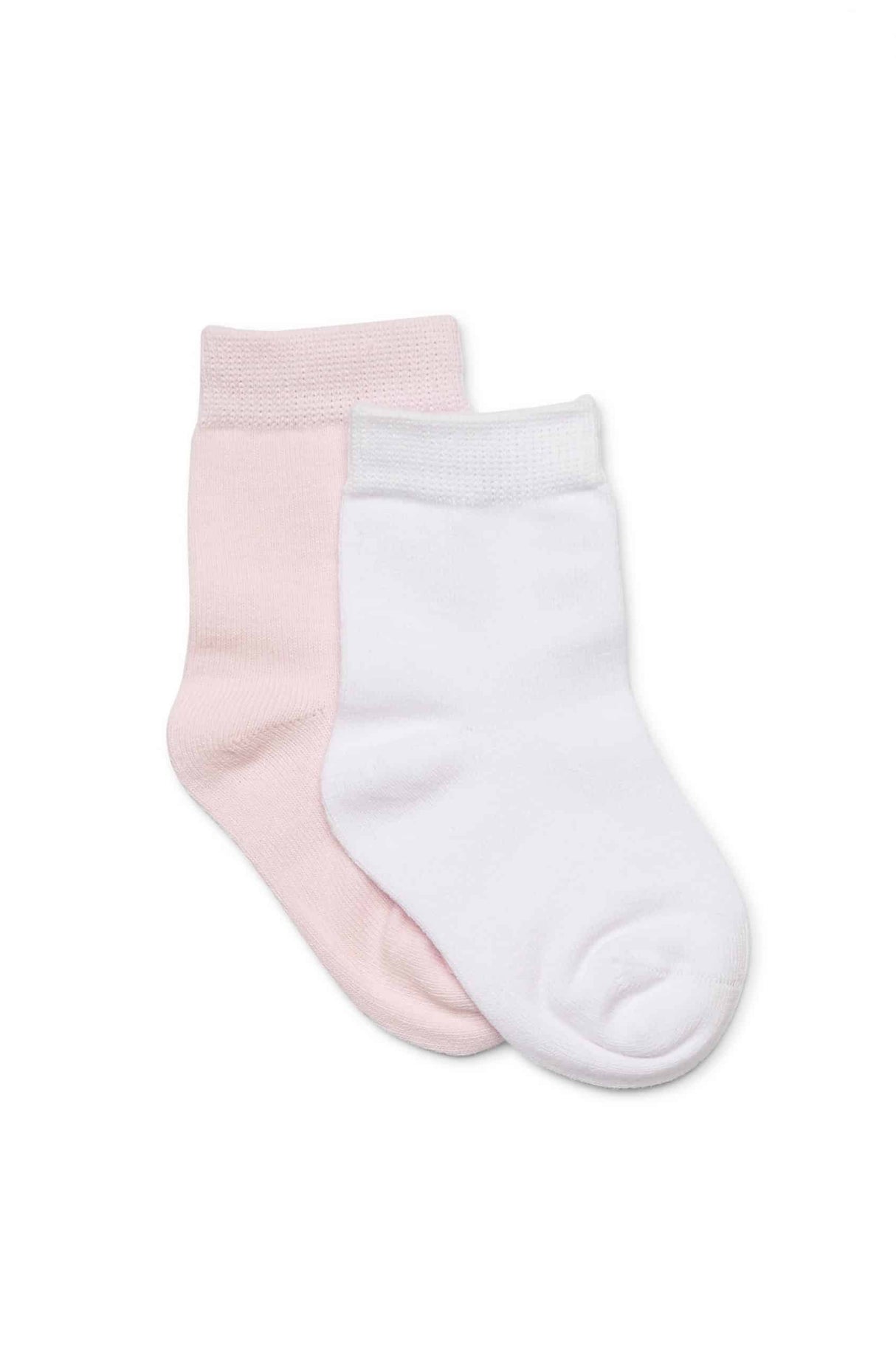 Pink and White Socks 2 Pack