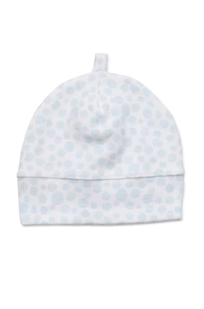 Premmie Boys Blue Spot/Stripe Beanies