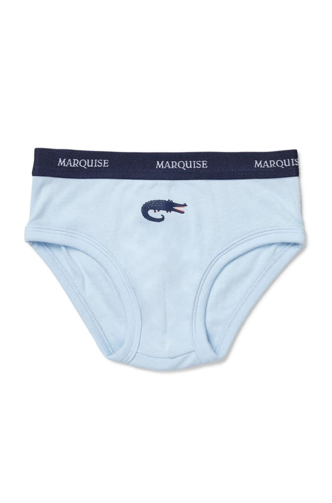 Gator icon underwear blue