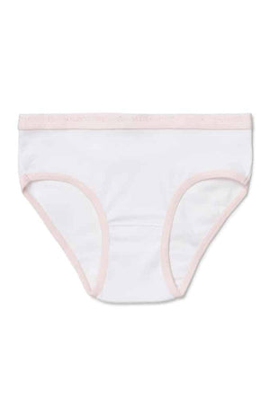 Girls Hot Pink & White Underwear 2 Pack