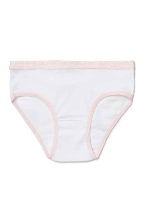 Girls Hot Pink & White Underwear 2 Pack