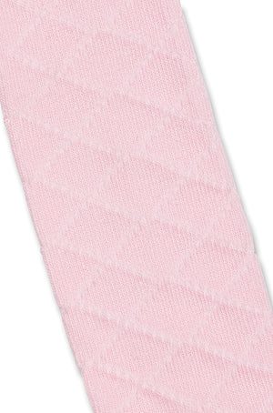 Pink woolen socks