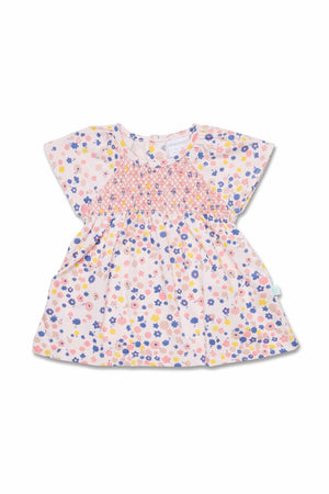 Marquise Daisy Chain Smocked Floral Dress