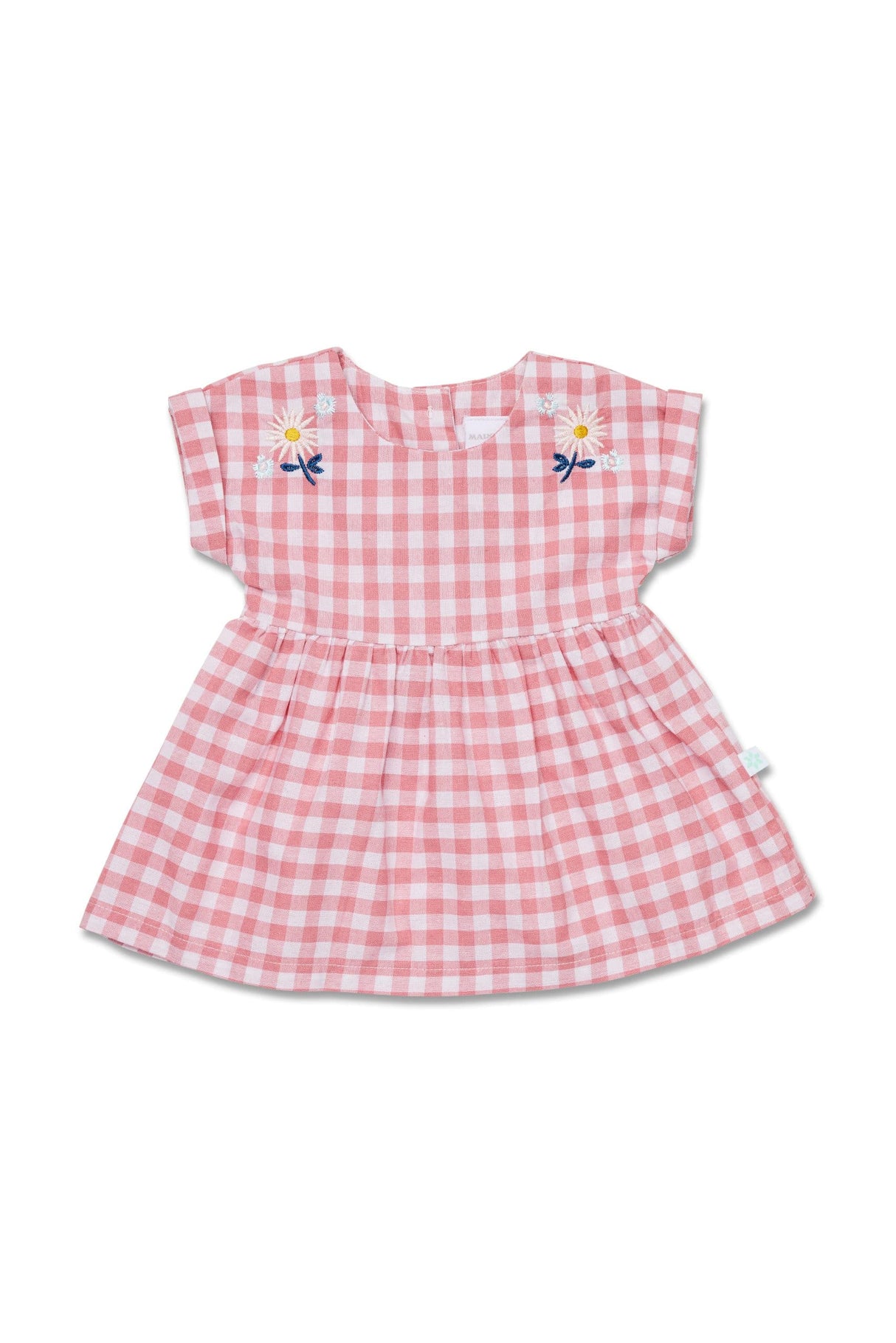 Marquise Daisy Chain Floral Gingham Dress