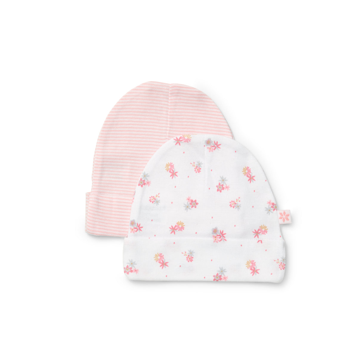 Newborn Essentials Floral Beanie 2 Pack