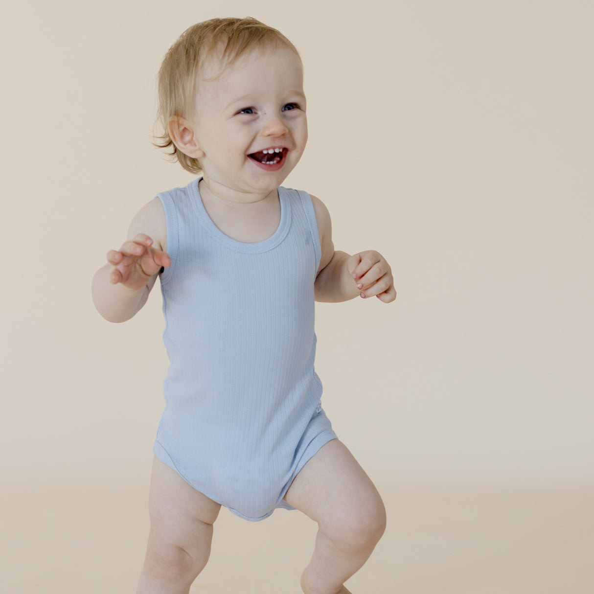 Everyday Essentials Blue & White Mixed Bodysuit 2 Pack