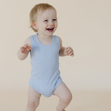 Everyday Essentials Blue & White Mixed Bodysuit 2 Pack