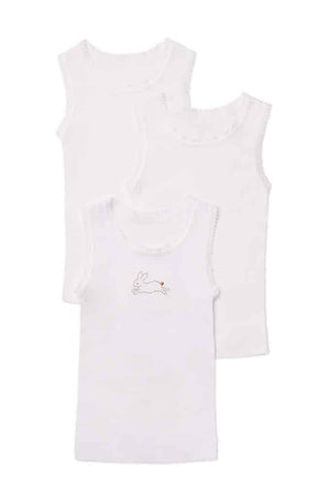 Bunny Unisex Singlet 3 Pack