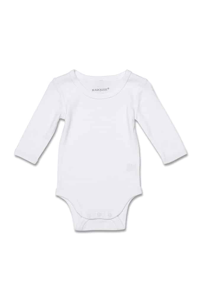 Marquise plain white bodysuit