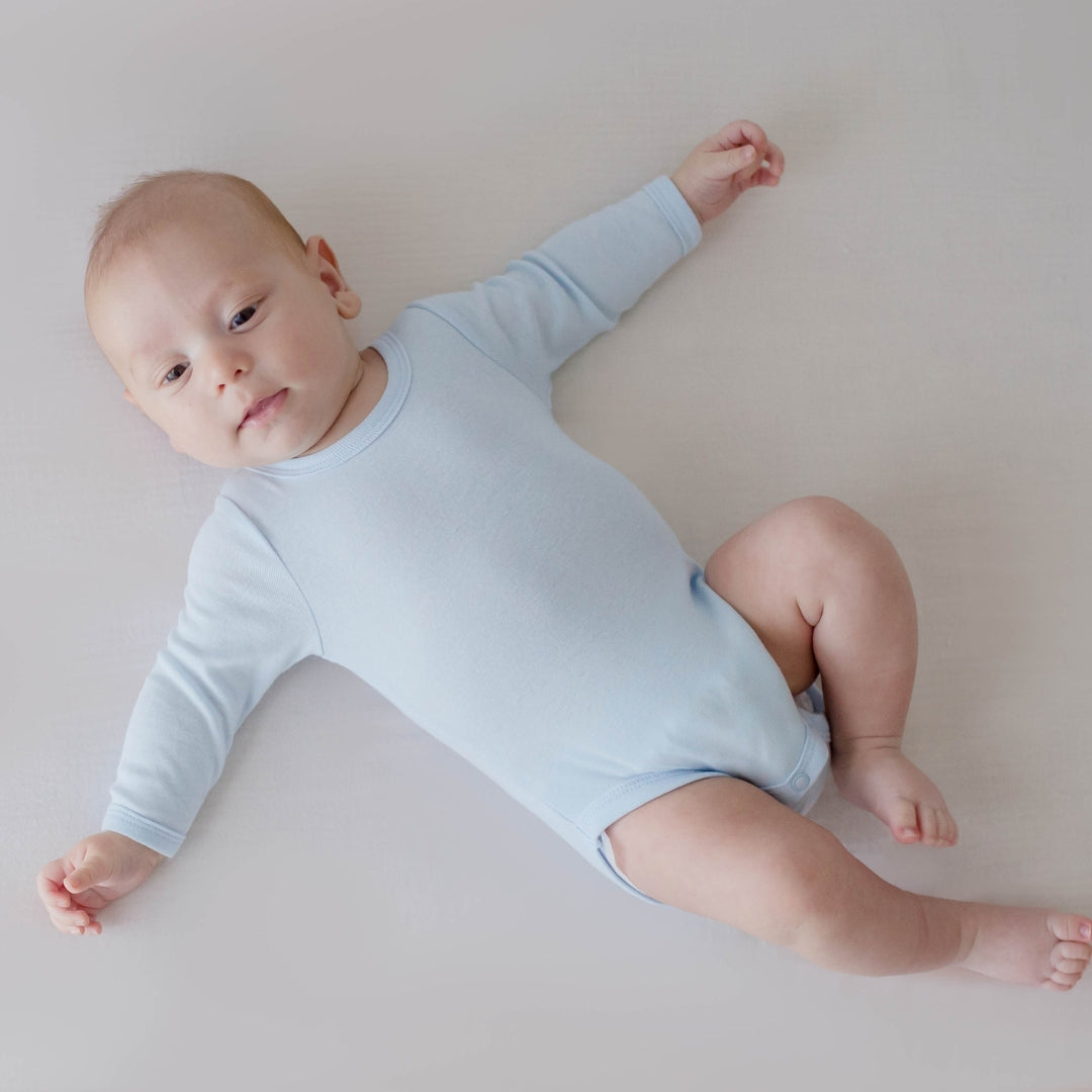 Newborn Essentials Dog Blue & White Bodysuit 2 Pack