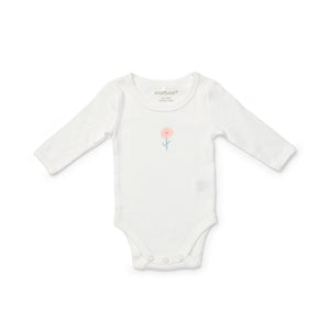 Newborn Essentials Floral Pink & White Bodysuit 2 Pack