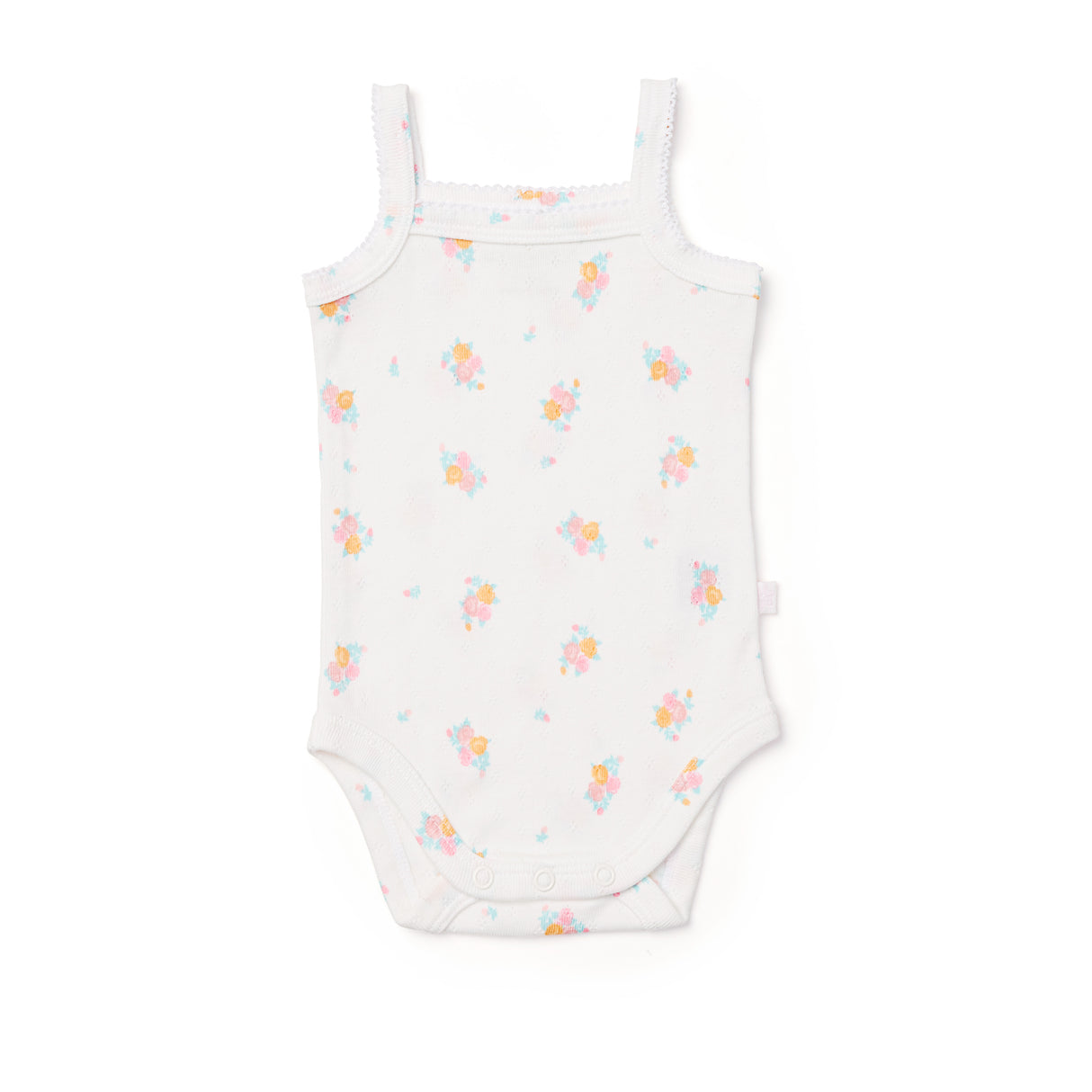 Vintage Floral Strappy Bodysuit 2 Pack