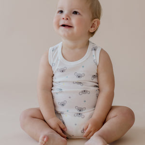 Australiana Sleeveless Bodysuit 2 Pack