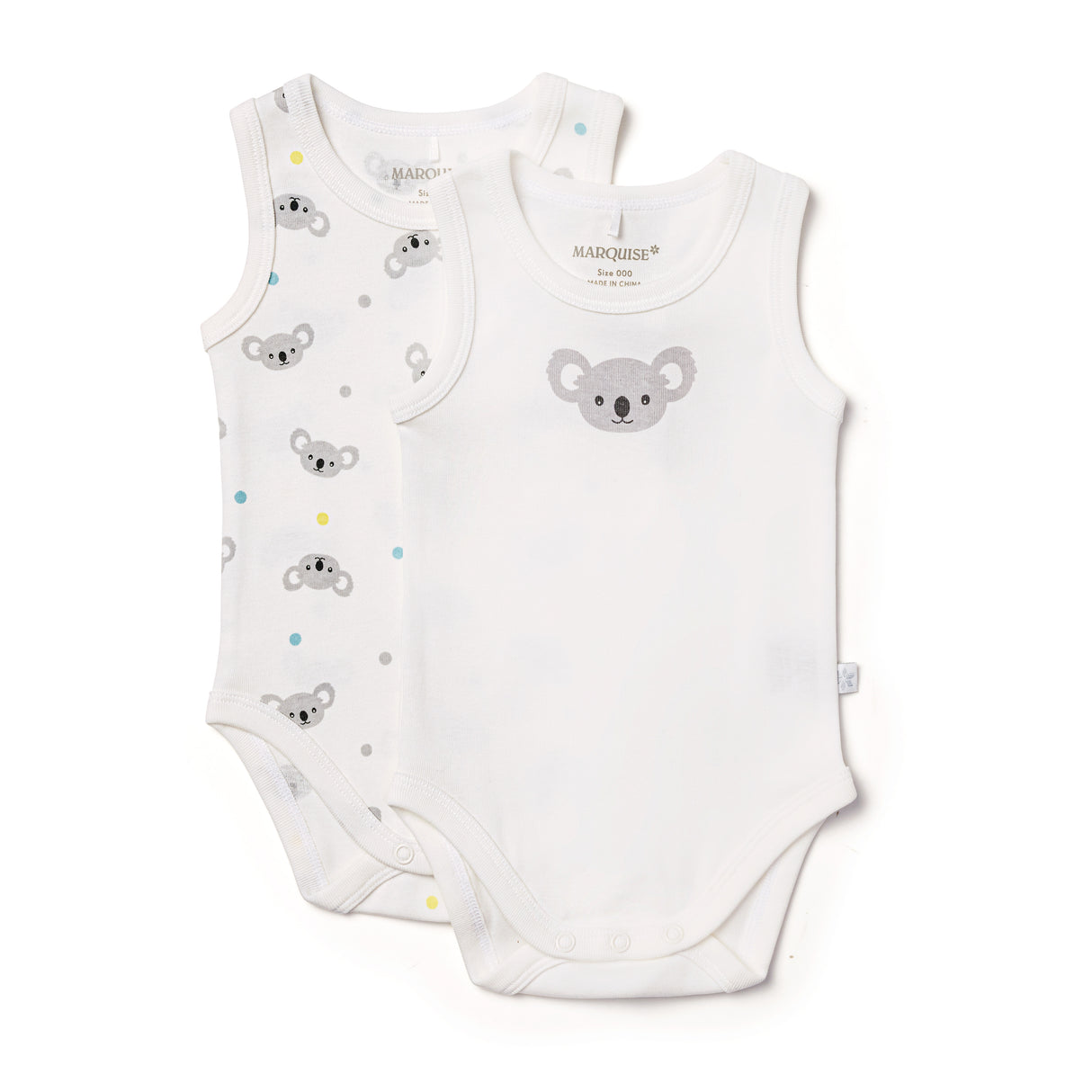 Australiana Sleeveless Bodysuit 2 Pack