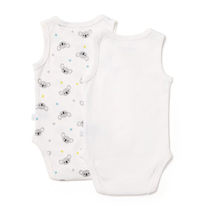 Australiana Sleeveless Bodysuit 2 Pack