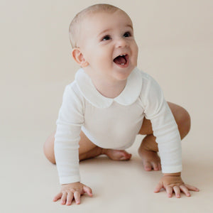 Woven Collar Bodysuit
